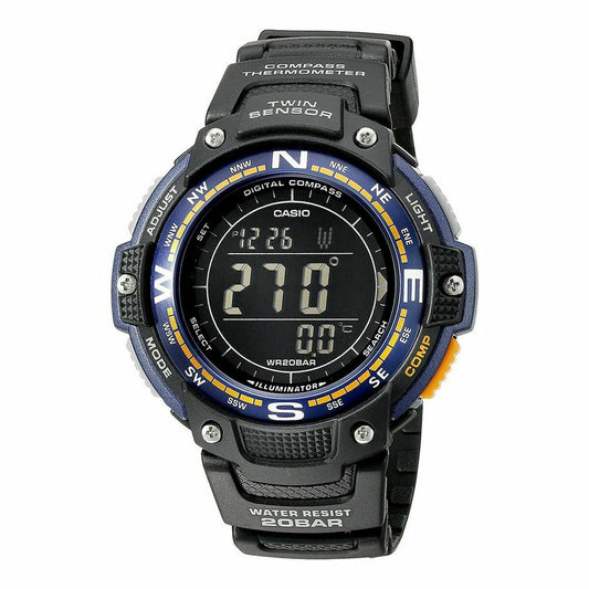 Мужские часы Casio SGW-100-2BCF Чёрный (Ø 48 mm)