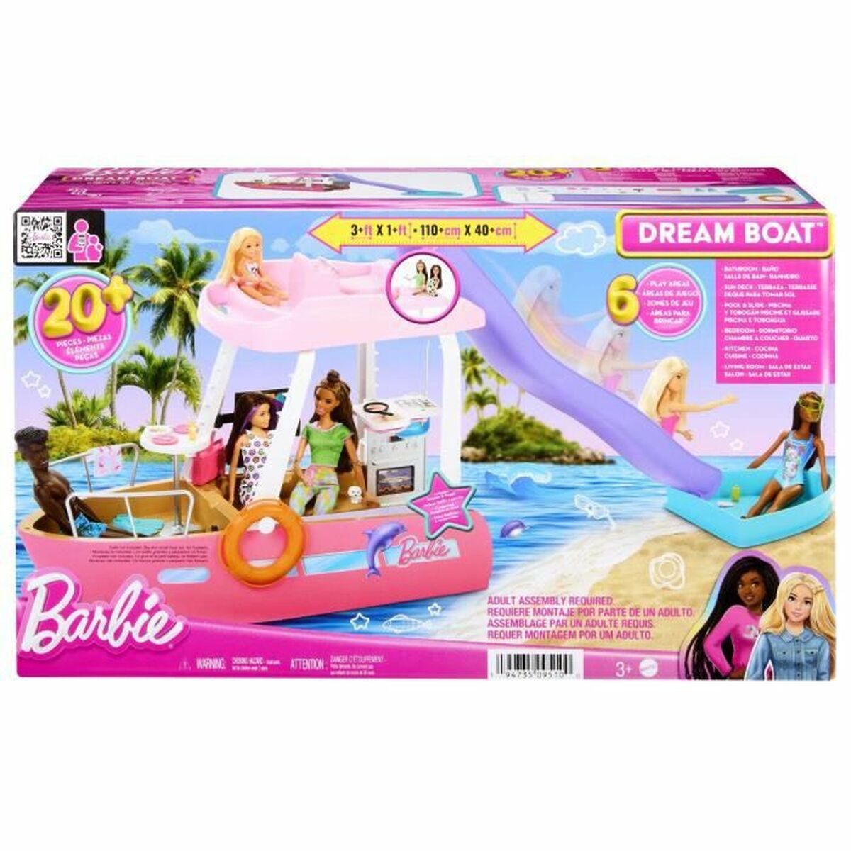 Playset Barbie Dream Boat Корабль