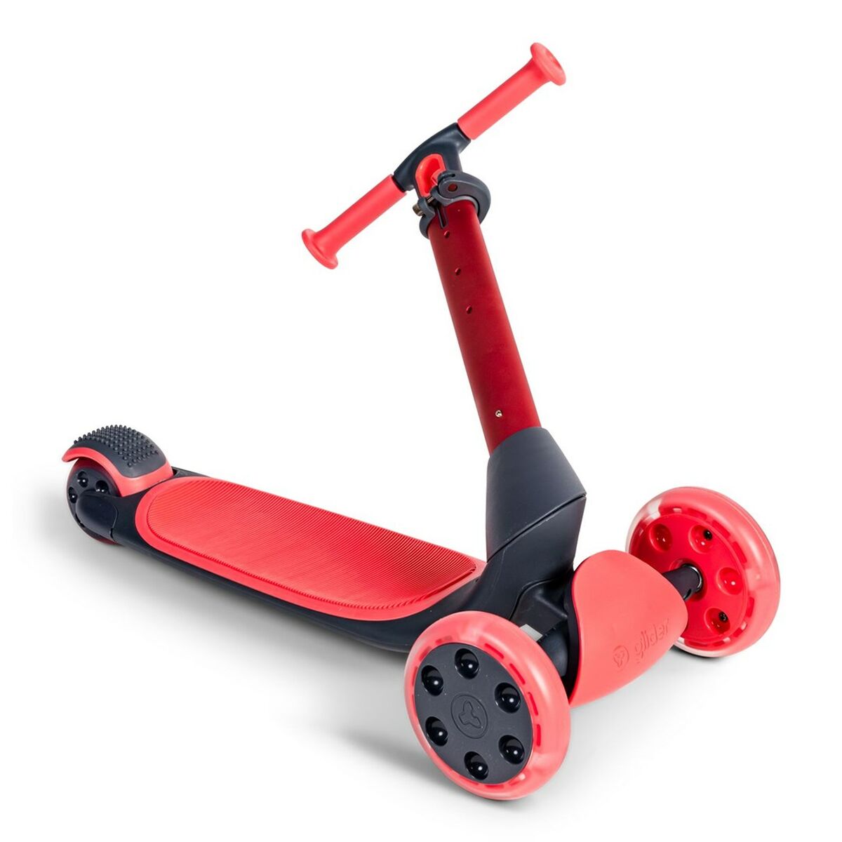 Скутер-скейт Yvolution YS12R1 Красный