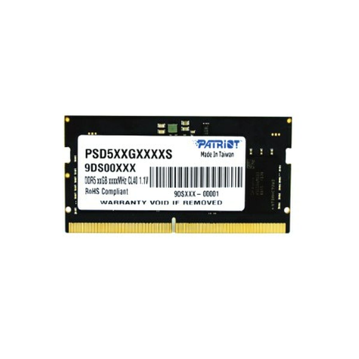 RAM Memory Patriot Memory PSD516G480081S DDR5 DDR5 SDRAM 16 GB CL40