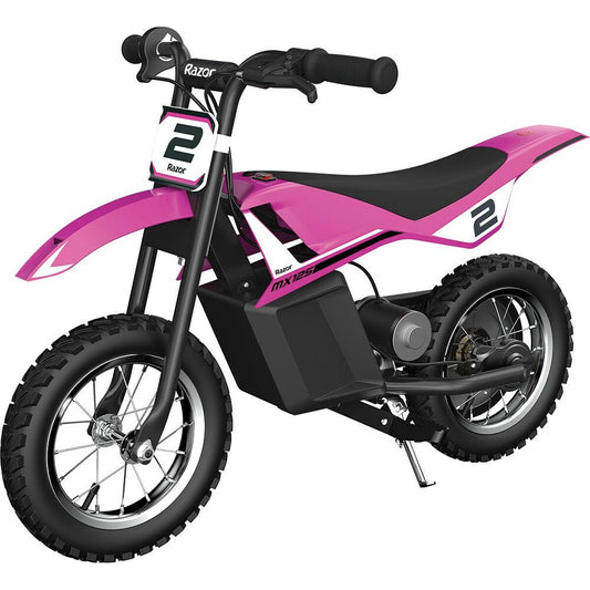 Bērnu elektriskais motocikls Razor Razor MX125 Dirt Melns