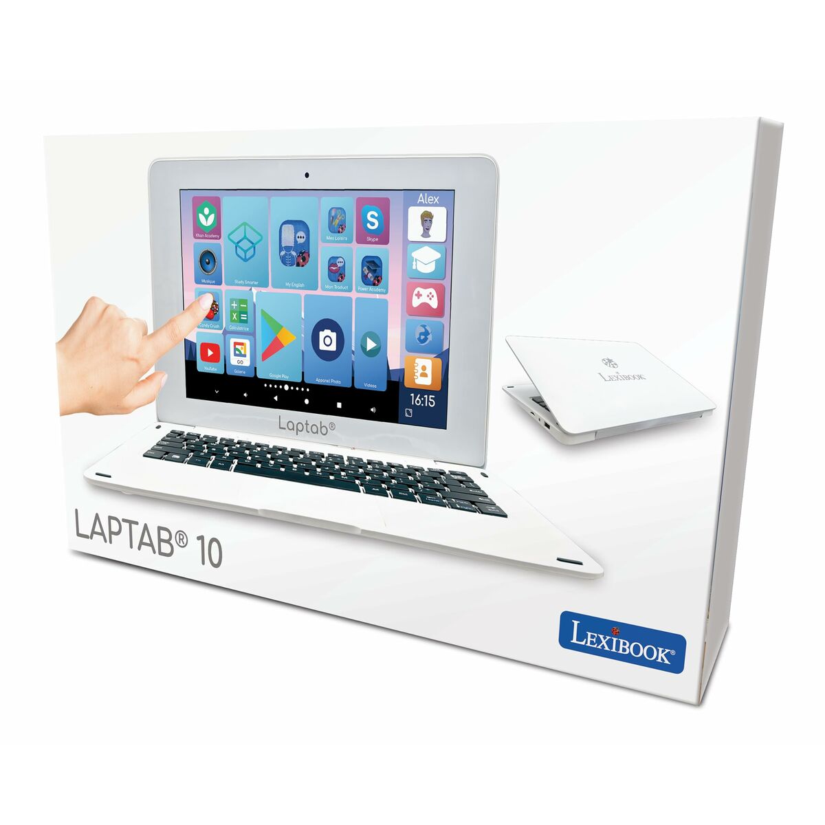 Ноутбук Lexibook Laptab 10 Белый