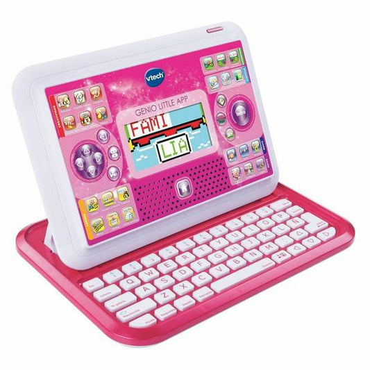 Игрушечный компьютер Vtech Little App ES 18 x 26 x 4 cm Розовый