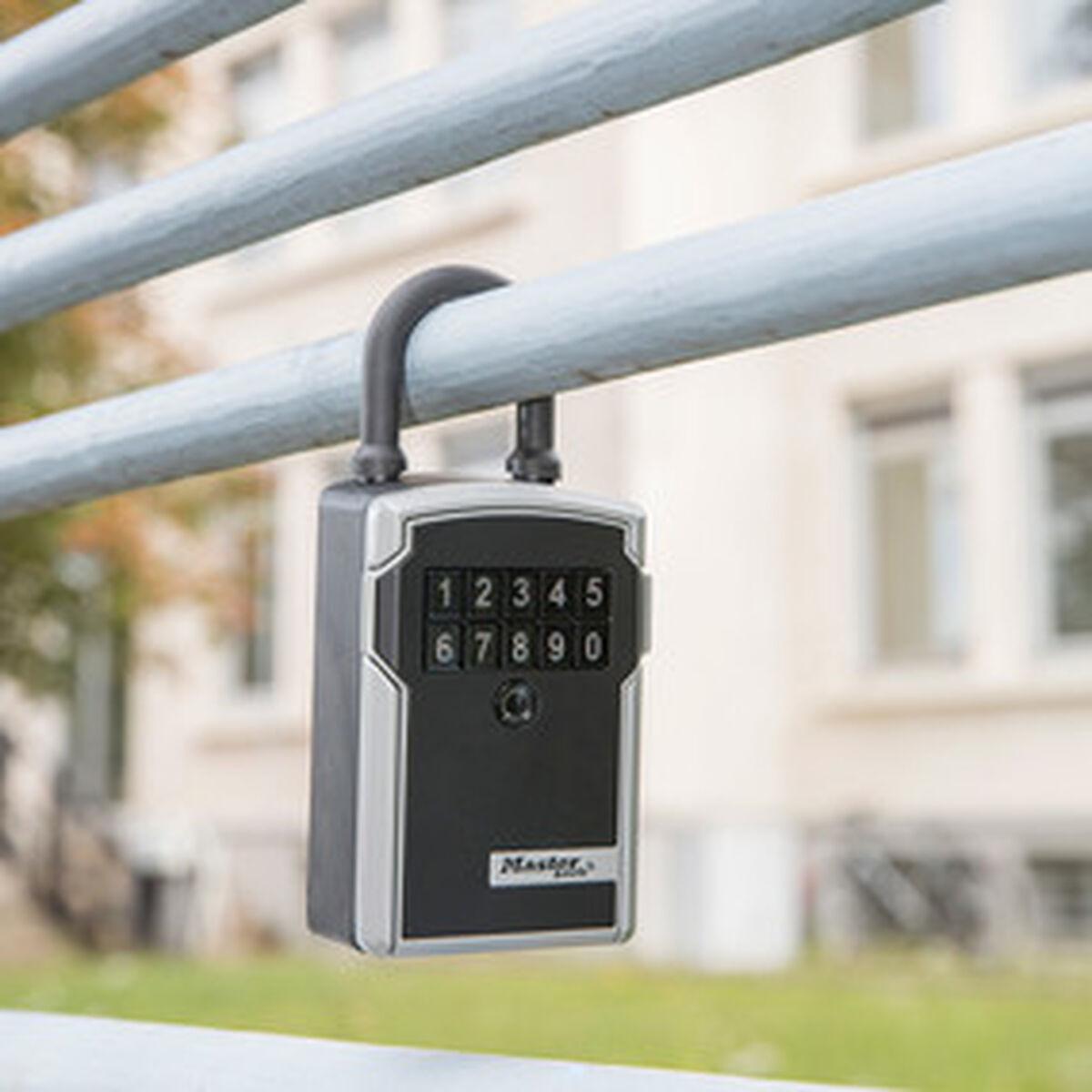 Safety-deposit box Master Lock 5440EURD Keys Black/Silver Zinc 18 x 8 x 6 cm (1 Unit)