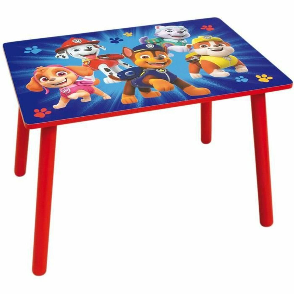 Children's table and chairs set Fun House The Paw Patrol