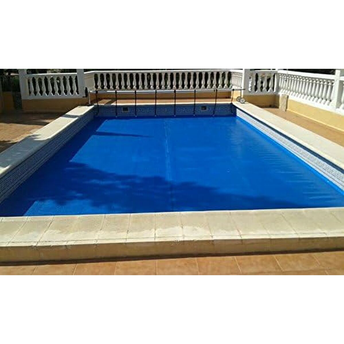 Swimming Pool Cover Ubbink Blue 400 x 610 cm Polyethylene