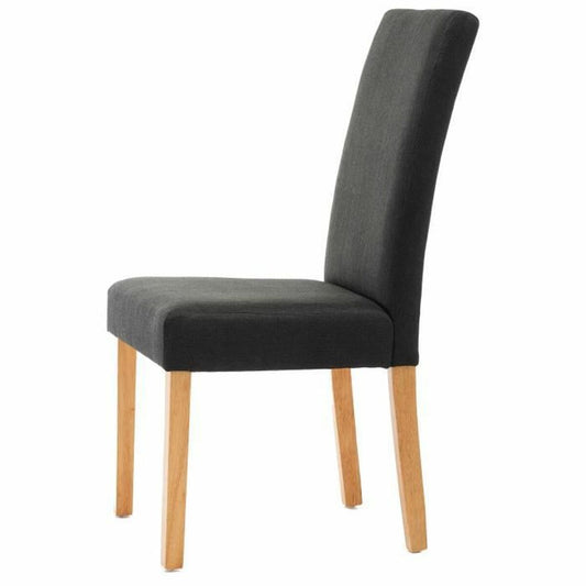 Dining Chair Elyna Dark grey 47 x 60 x 100 cm (2 Units)