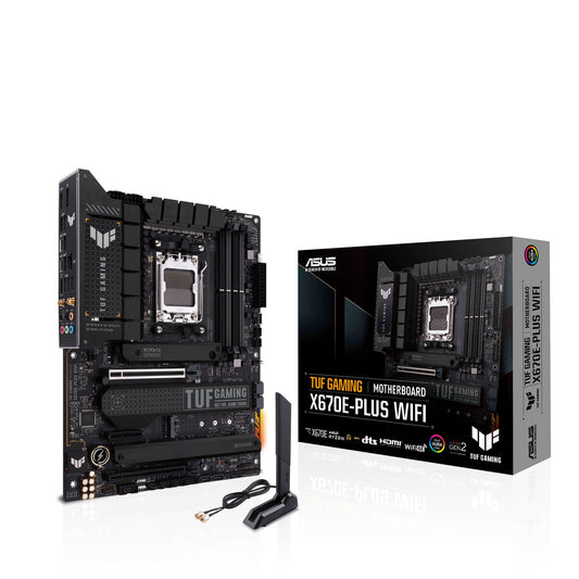 Материнская плата Asus TUF GAMING X670E-PLUS WIFI Intel Wi-Fi 6 AMD AMD X670 AMD AM5 LGA 1700