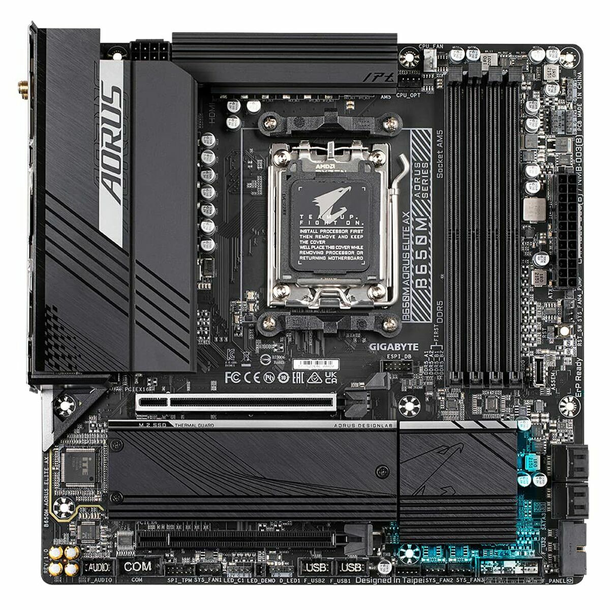 Mātesplate Gigabyte B650M AORUS ELITE AX Intel Wi-Fi 6 AMD AM5