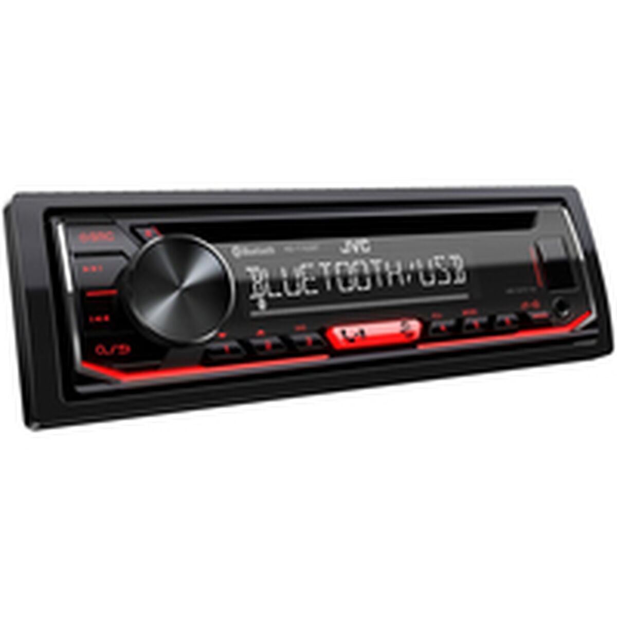 Radio CD Automobiļiem Kenwood KD-T702BT Melns Sarkans