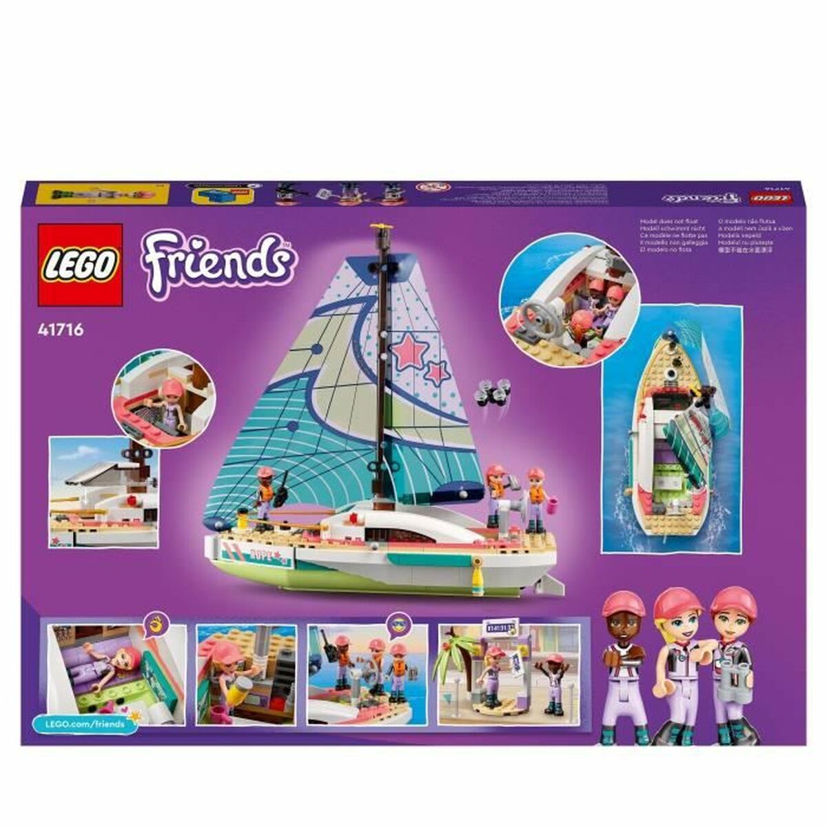 Lego Friends 41716 Stephanie's Sea Adventure (309 Daudzums)