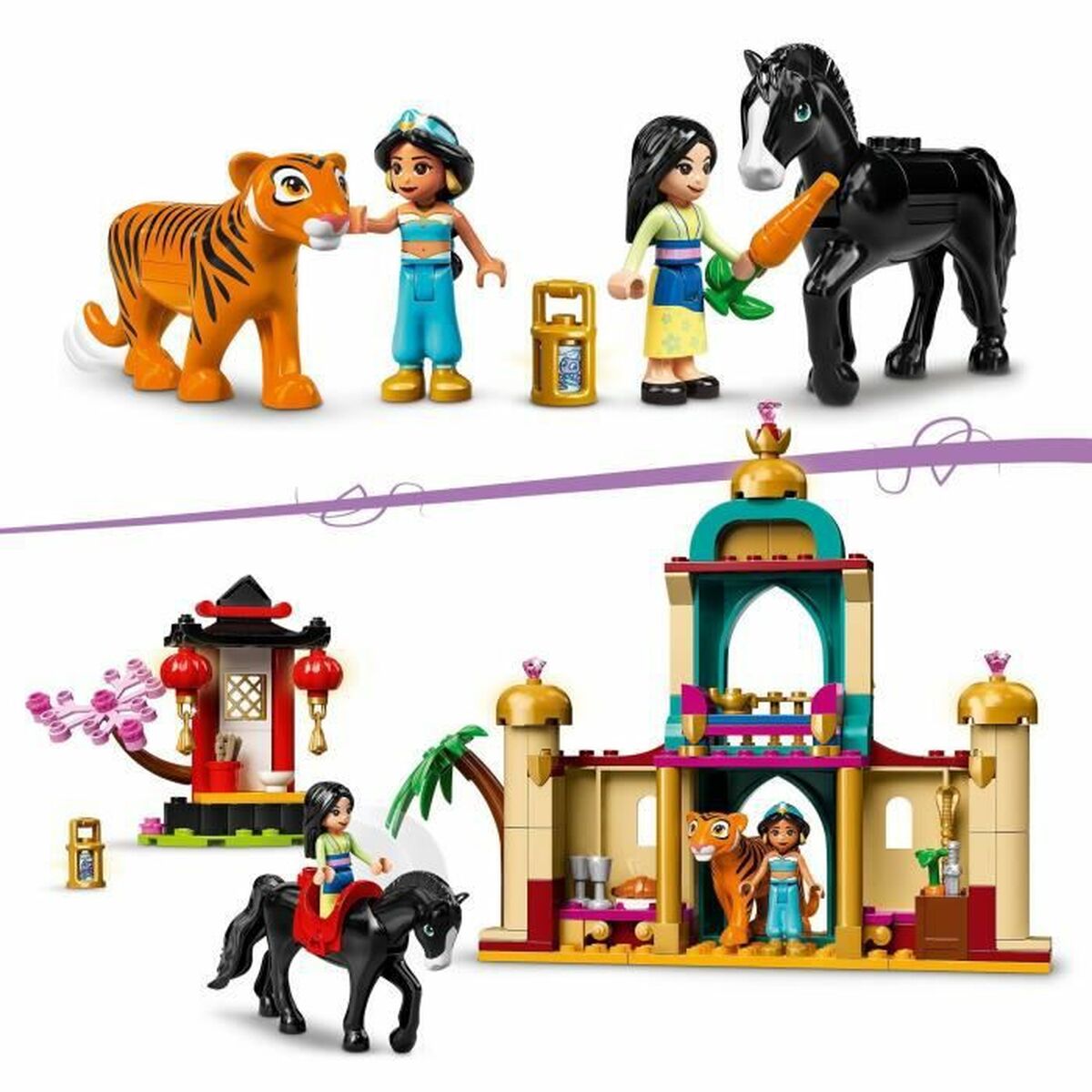 Lego 43208 Adventures of Jasmine and Mulan