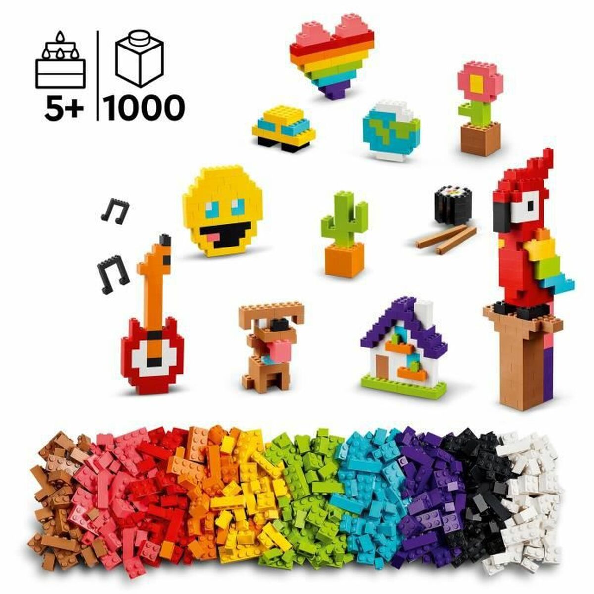 Lego Classic 1000 Daudzums
