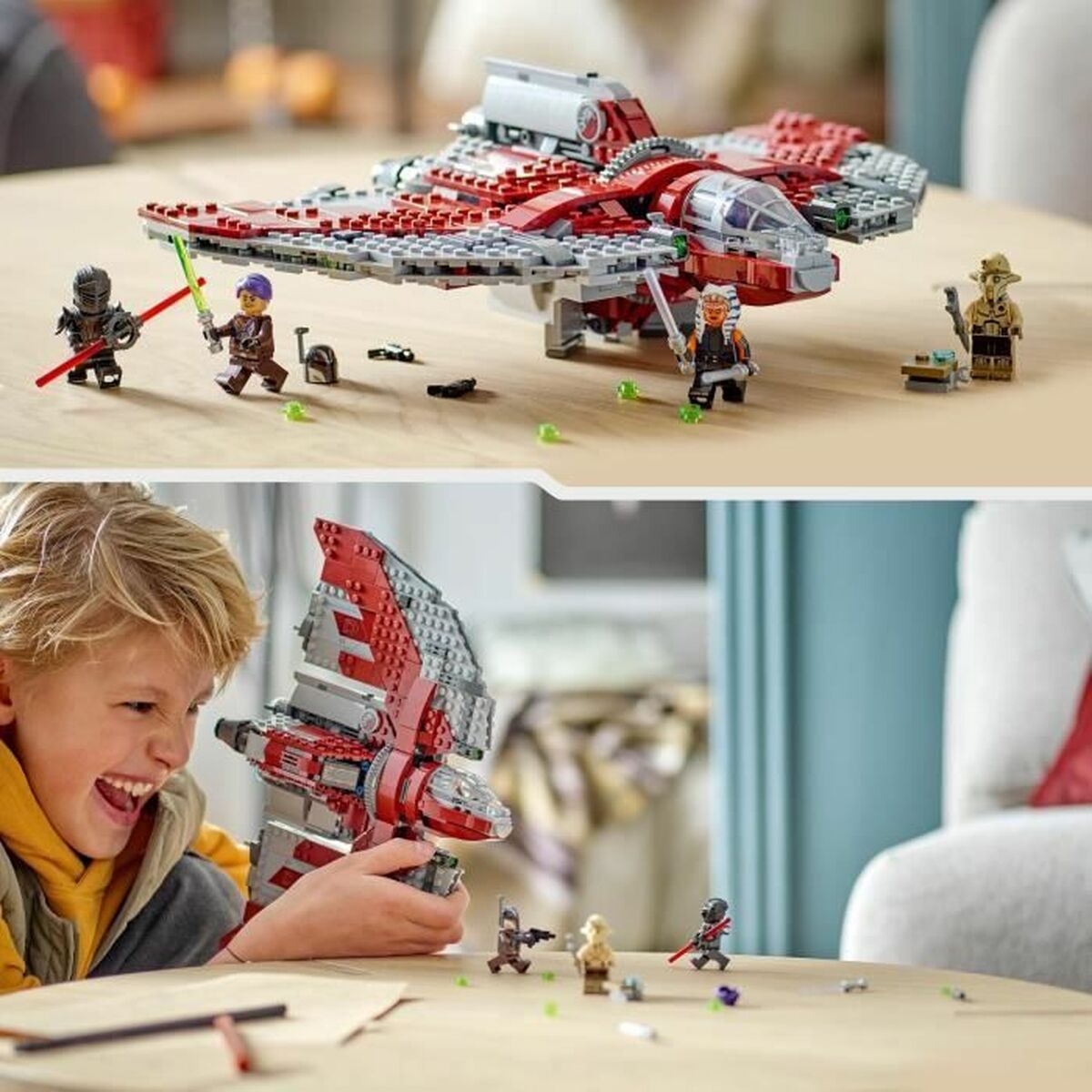 Lego Star Wars 75362 Ahsoka Tano's T6 Jedi Shuttle 599 Daudzums