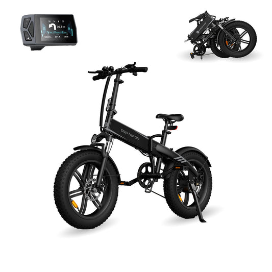 Электрический велосипед Xiaomi ADO A20F Beast 20" 250 W 120 km Чёрный