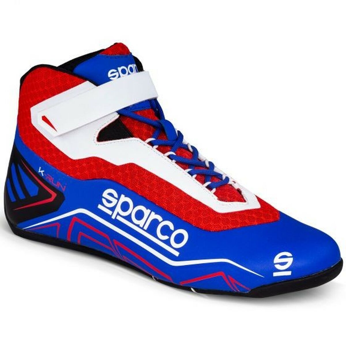 Racing Ankle Boots Sparco K-RUN Blue Red 40