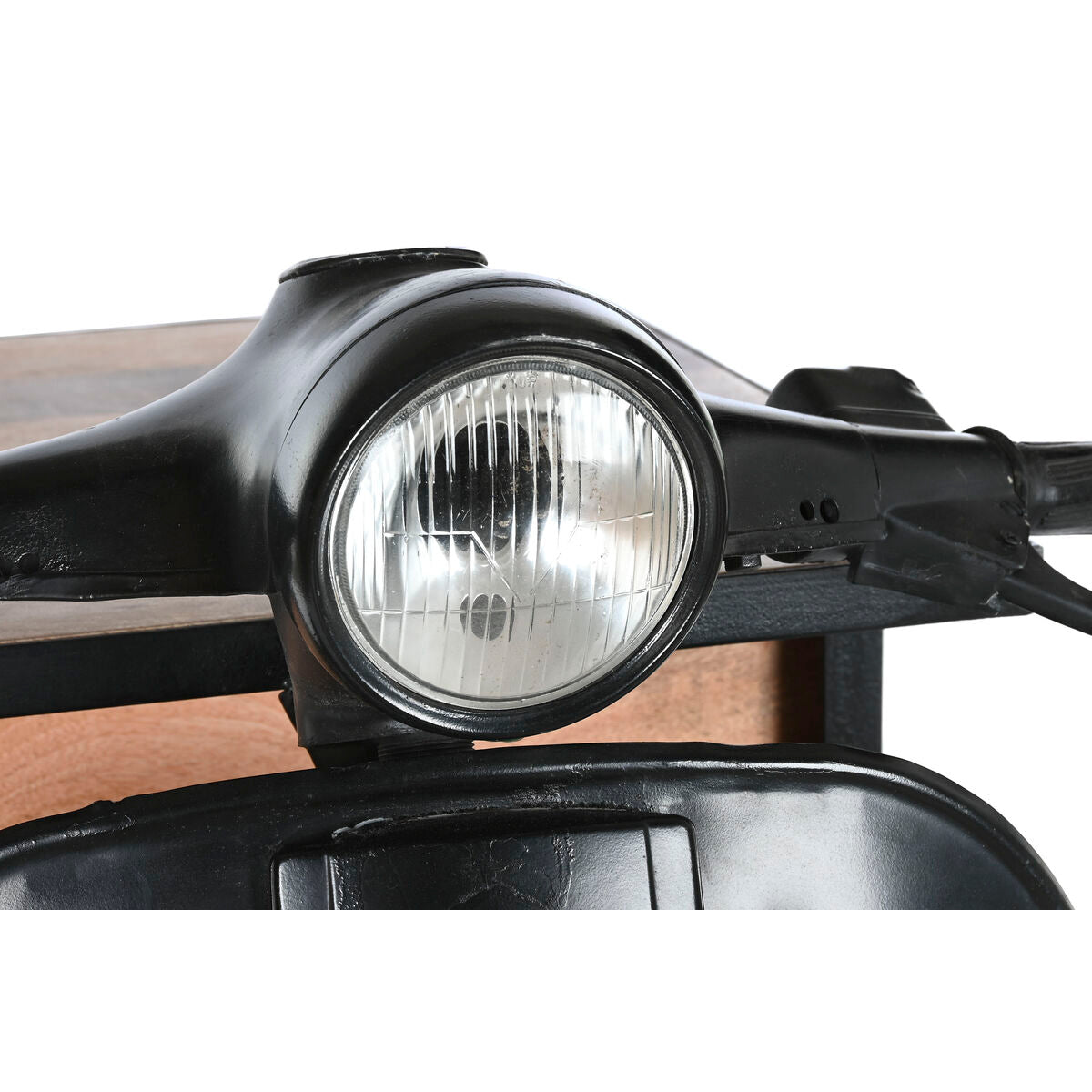 Kumode Home ESPRIT Brūns Melns Dzelzs Mango koks Motocikls Loft Lietots 100 x 68 x 105 cm