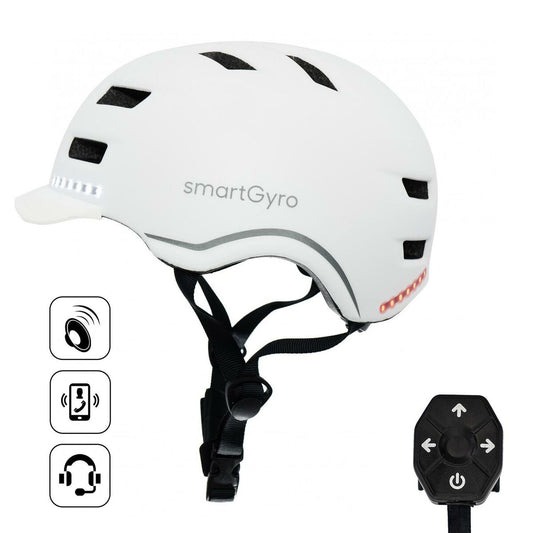 Шлем для электроскутера Smartgyro SG27-254 Белый