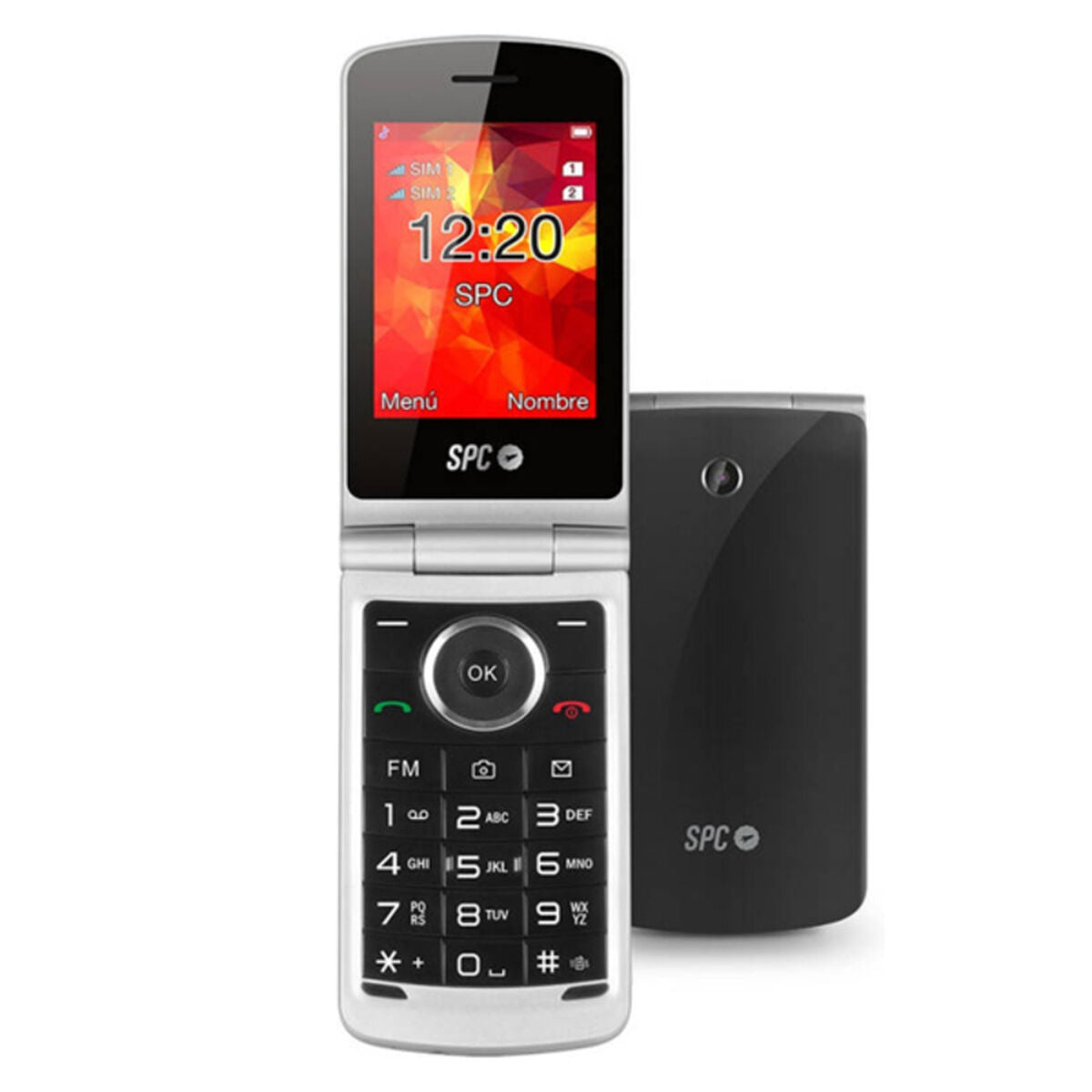 Mobilais telefons SPC 2318N 2,8" Bluetooth 800 mAh Melns