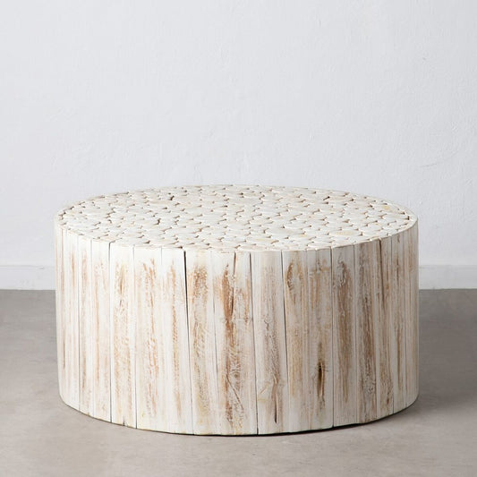 Кофейный столик AKAR древесина тика 90 x 90 x 45 cm