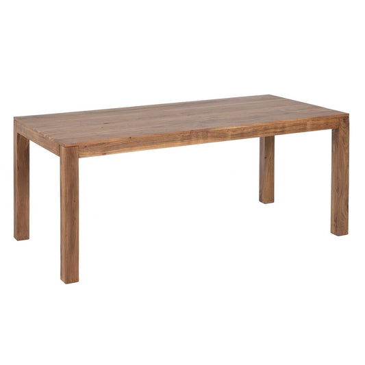 Обеденный стол LENNOX Натуральный Железо древесина акации 180 x 90 x 76 cm