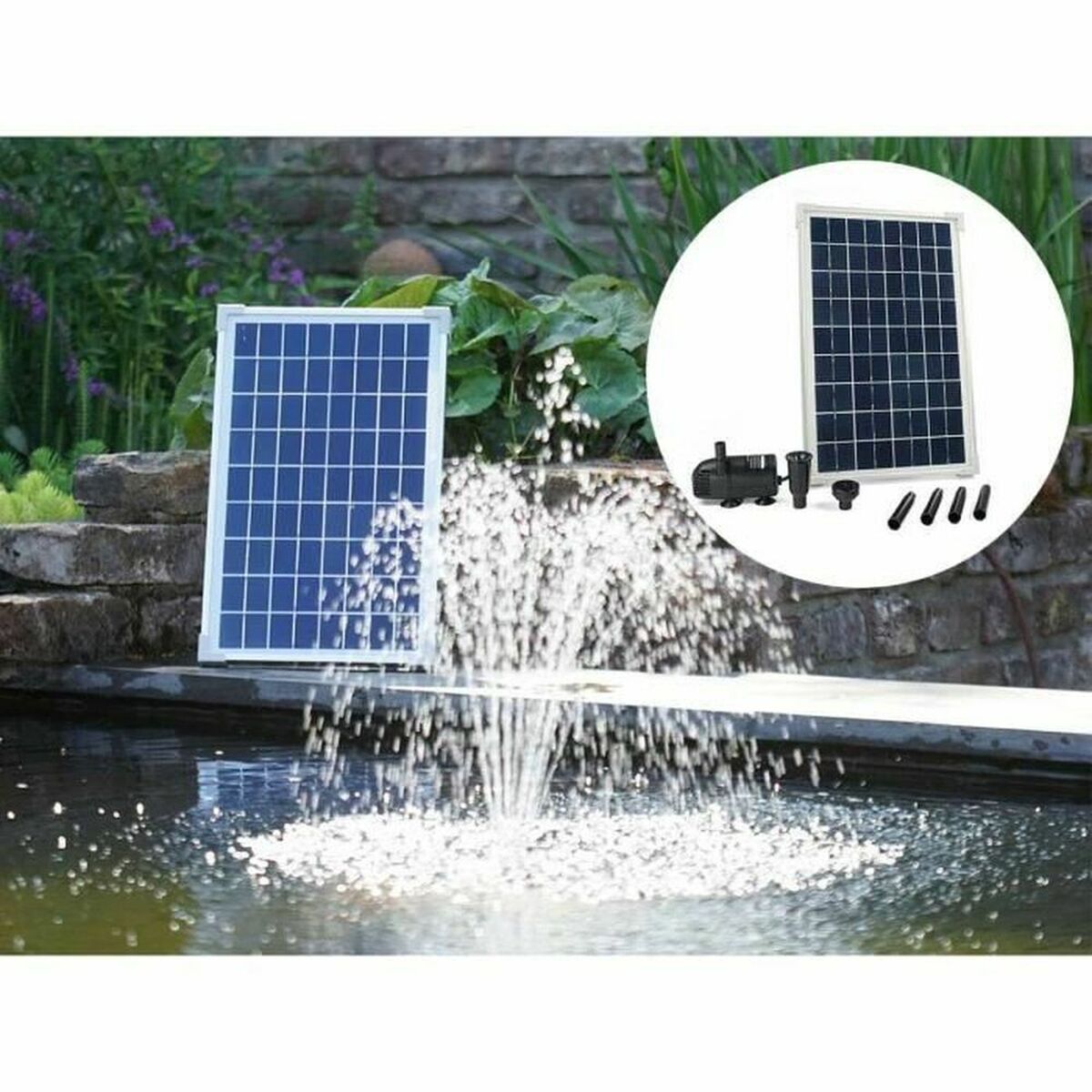 Фотоэлектрические солнечные панели Ubbink Solarmax 40 x 25,5 x 2,5 cm