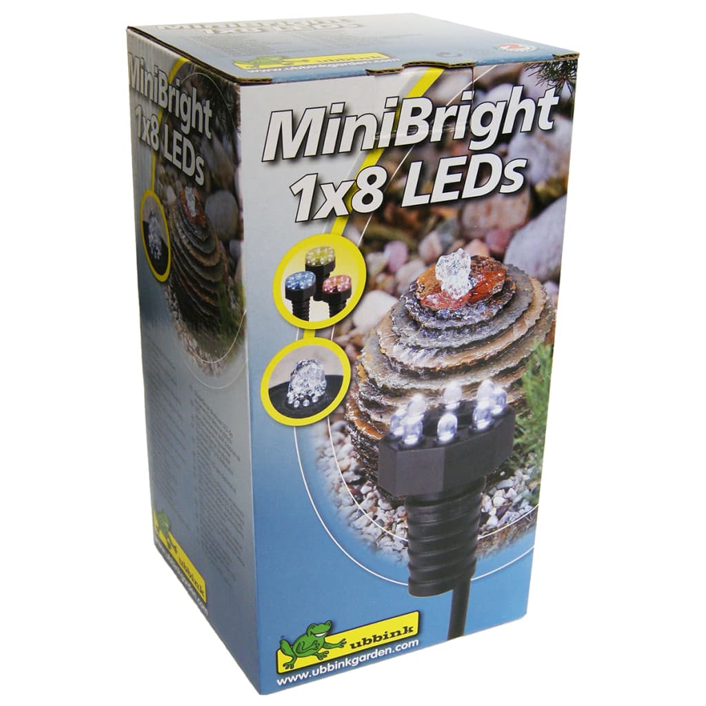 Ubbink zemūdens dīķa lampa MiniBright, 1x8 LED, 1354018