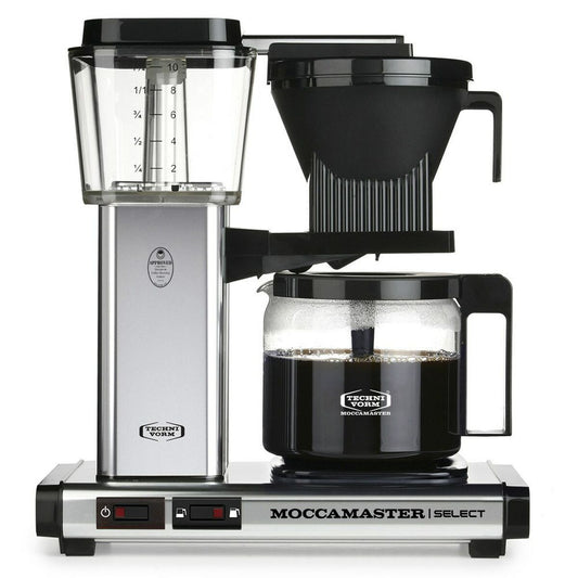 Электрическая кофеварка Moccamaster KBG 1520 W Чёрный Серебристый 1,25 L