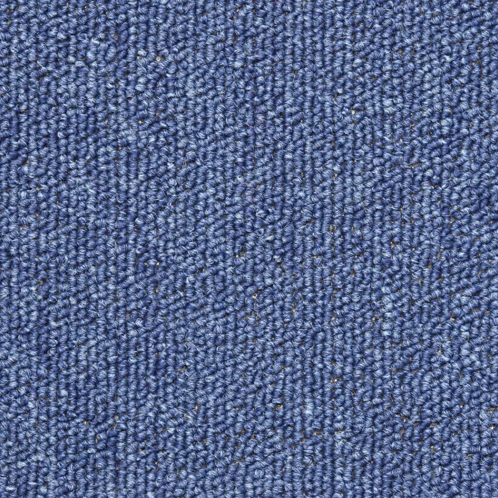 kāpņu paklāji, 15 gab., zili, 56x17x3 cm