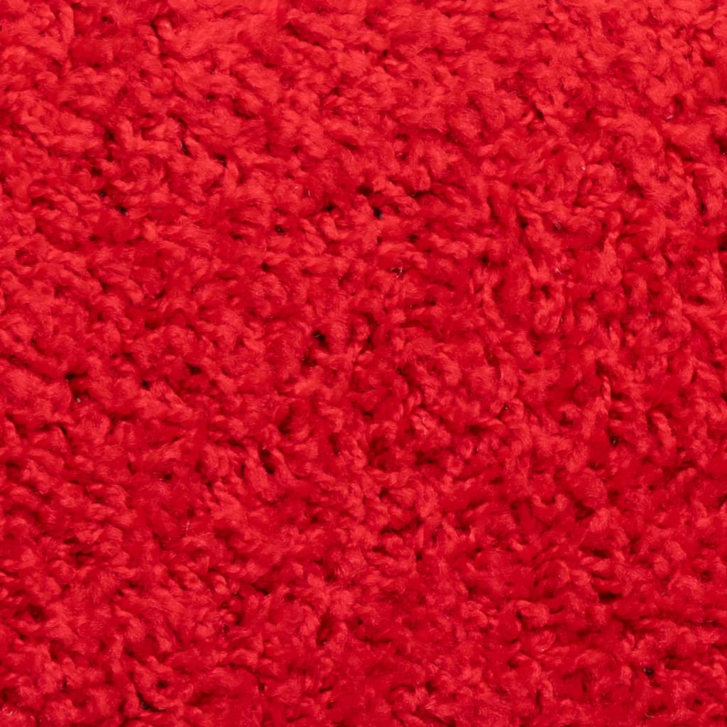 kāpņu paklāji, 15 gab., 56x17x3 cm, sarkani