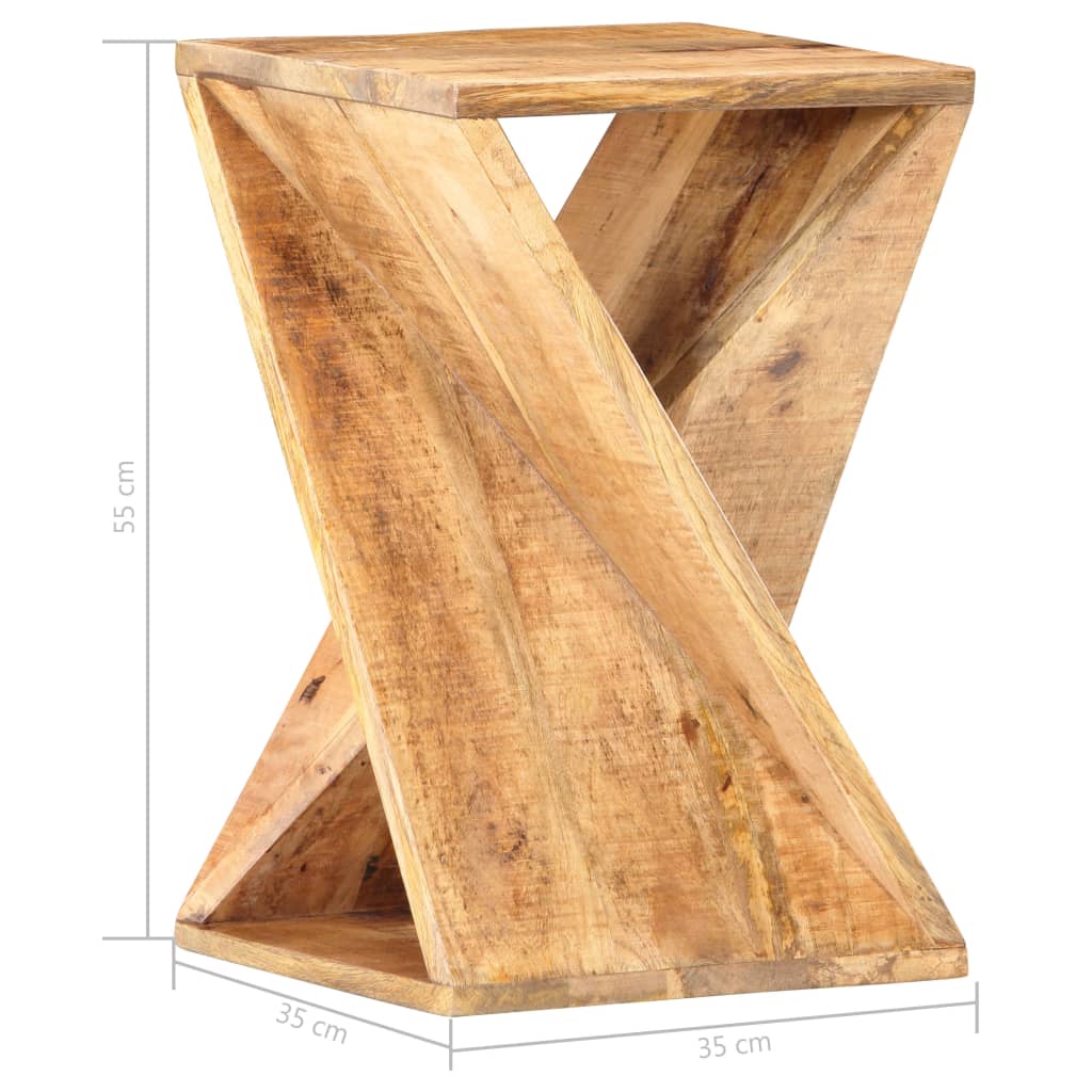 galdiņš, 35x35x55 cm, mango masīvkoks