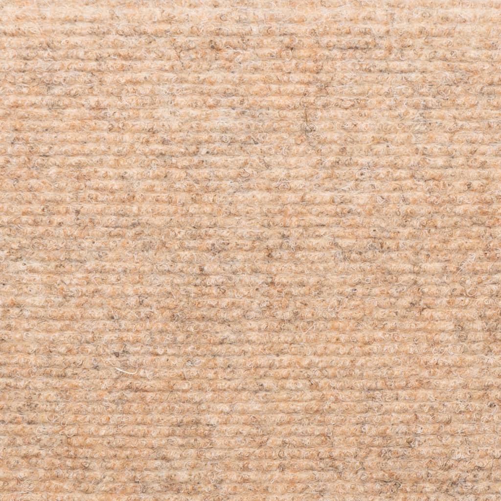 kāpņu paklāji, 15 gab., adatu perforēti, 65x21x4 cm, brūni