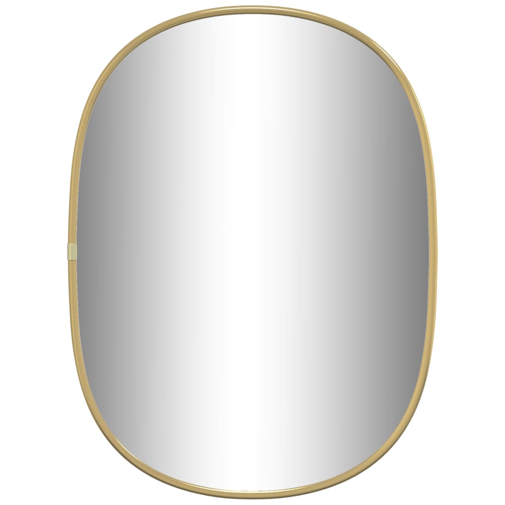 sienas spogulis, zelta krāsā, 40x30 cm
