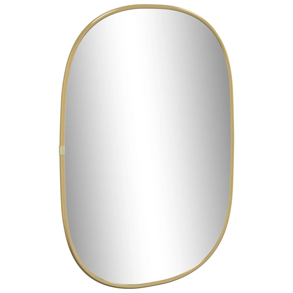sienas spogulis, zelta krāsā, 50x35 cm