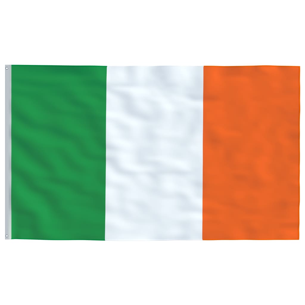 Īrijas karogs un masts, 5,55 m, alumīnijs