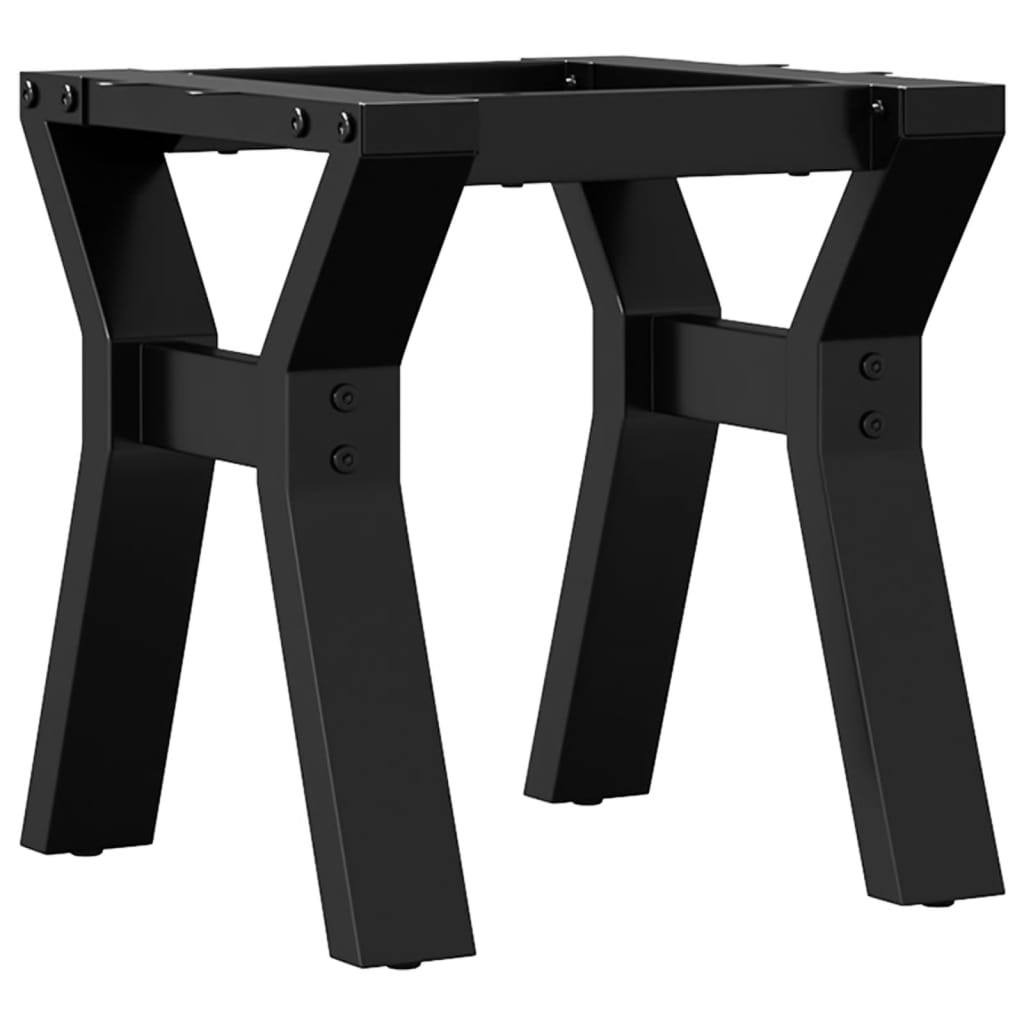 kafijas galdiņa kājas, 30x30x33 cm, Y-forma, čuguns