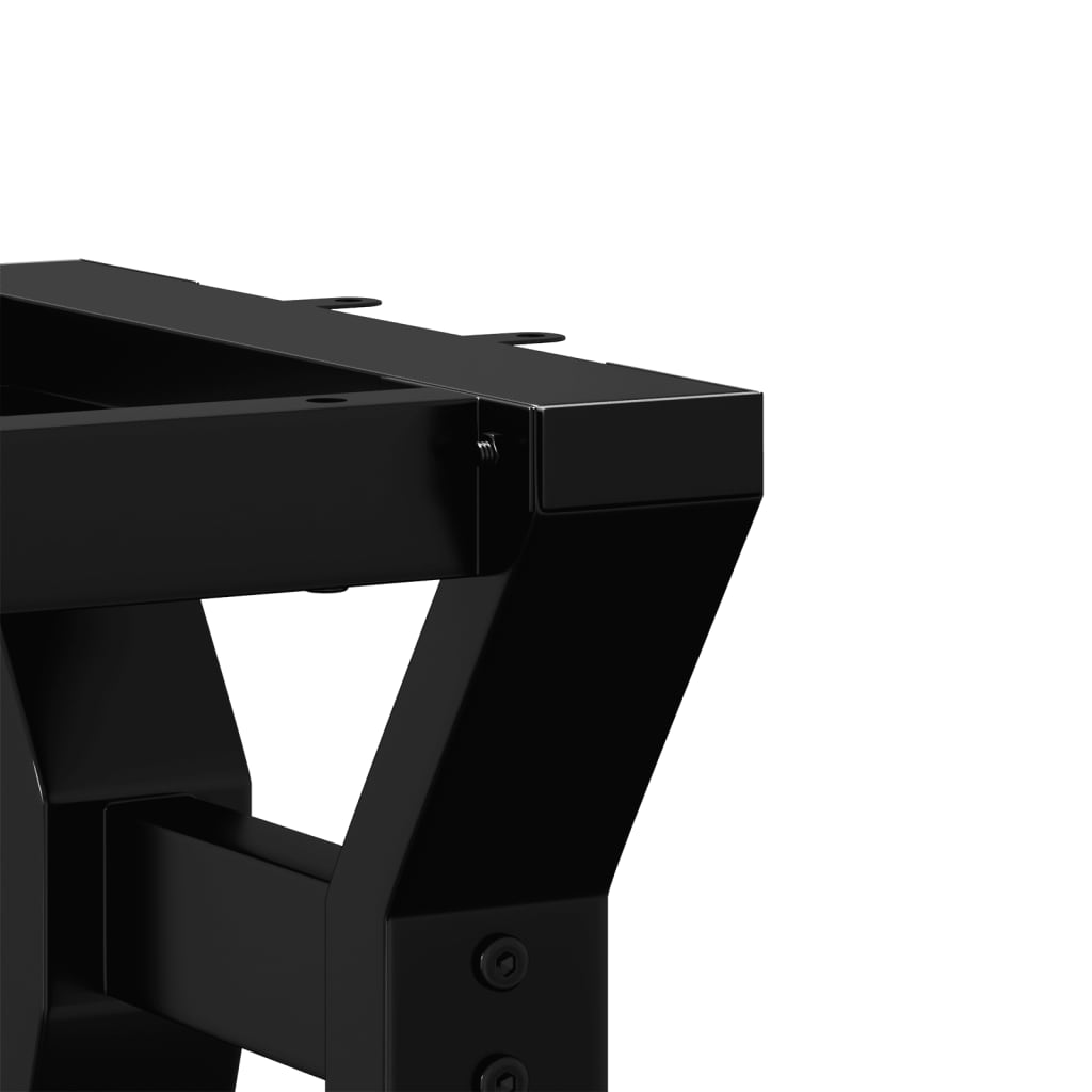 kafijas galdiņa kājas, 70x60x43 cm, Y-forma, čuguns