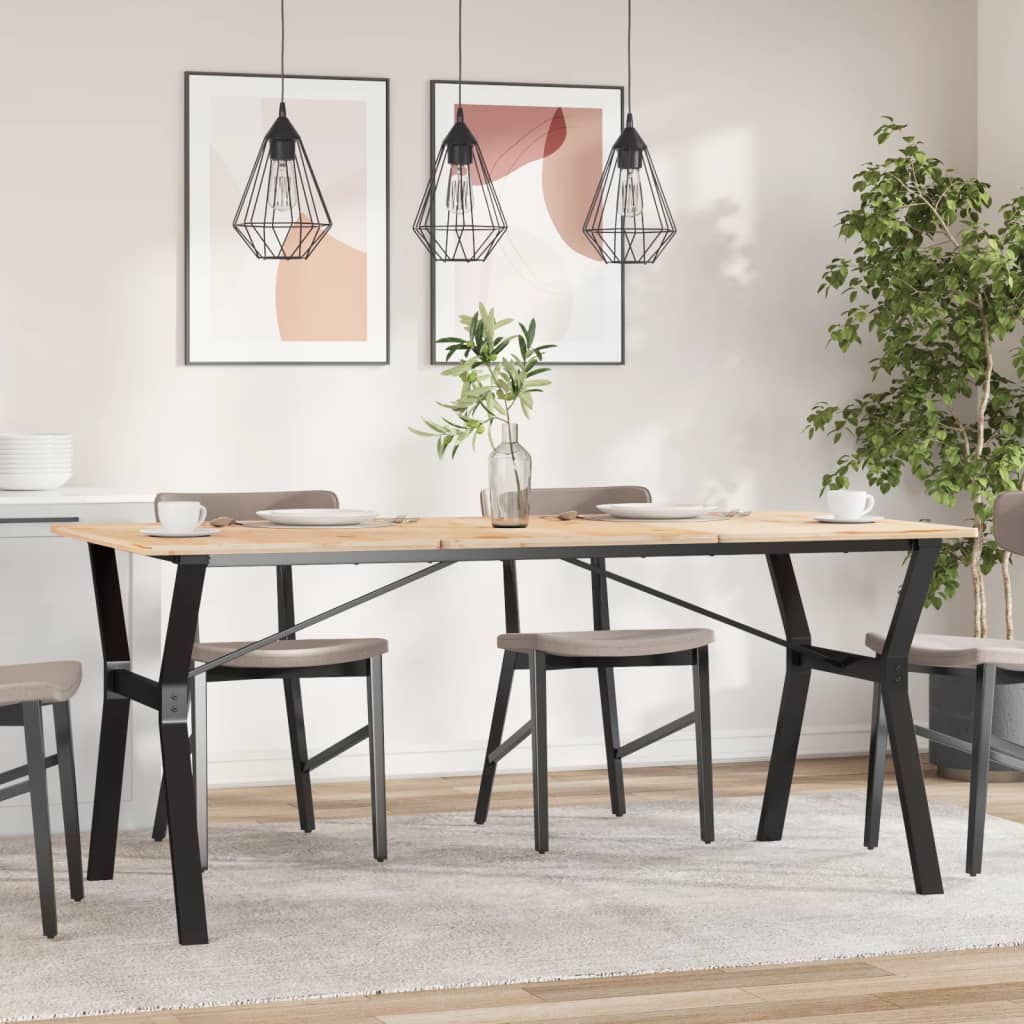 virtuves galda kājas, Y-forma, 160x80x73 cm, čuguns