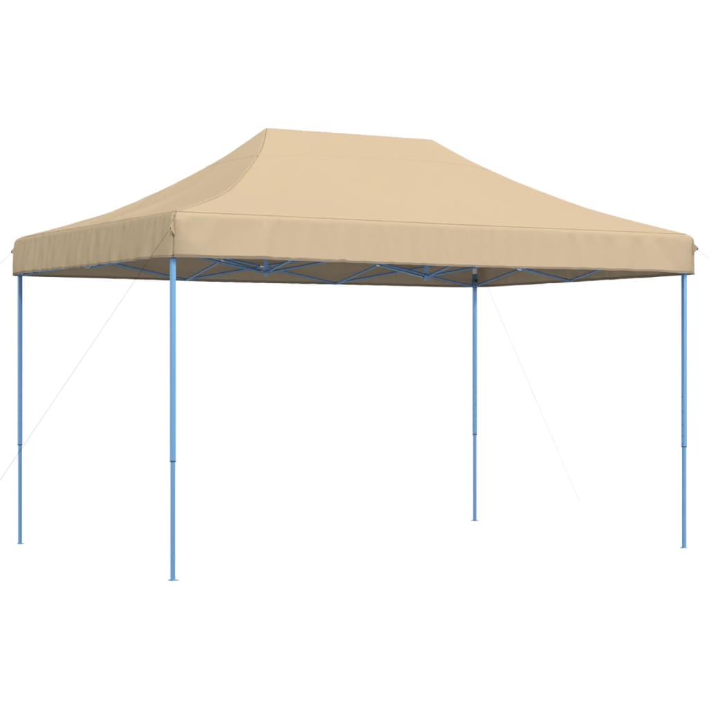saliekama svinību telts, bēša, 440x292x315 cm