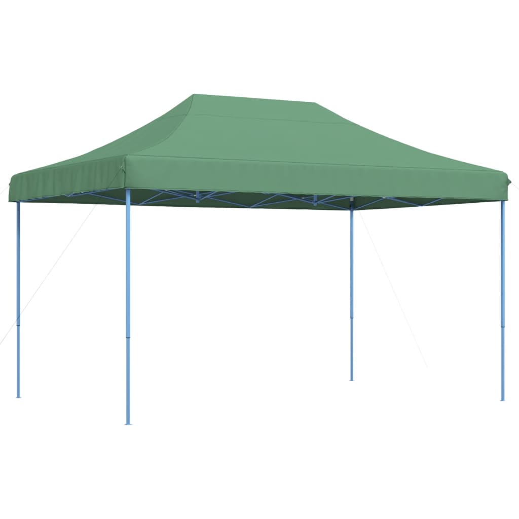 saliekama svinību telts, zaļa, 440x292x315 cm