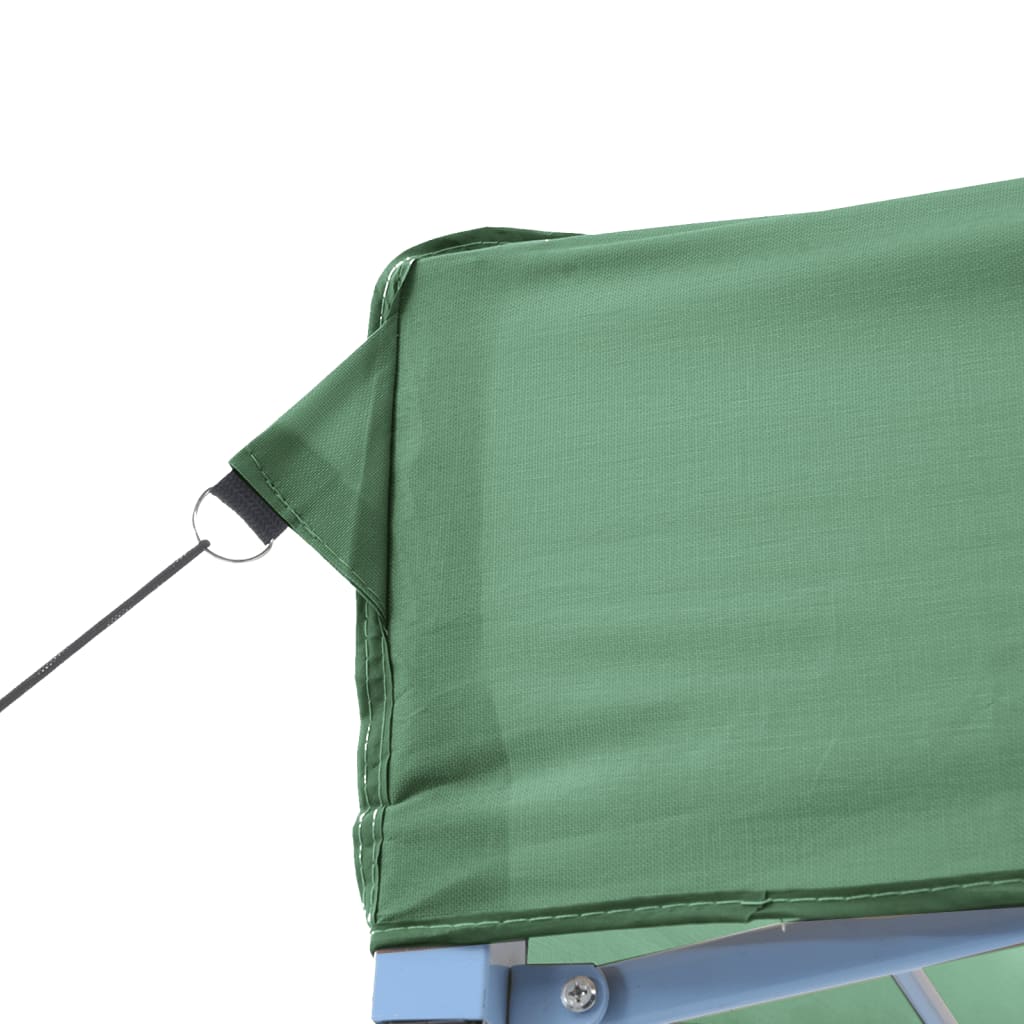 saliekama svinību telts, zaļa, 200x200x306 cm