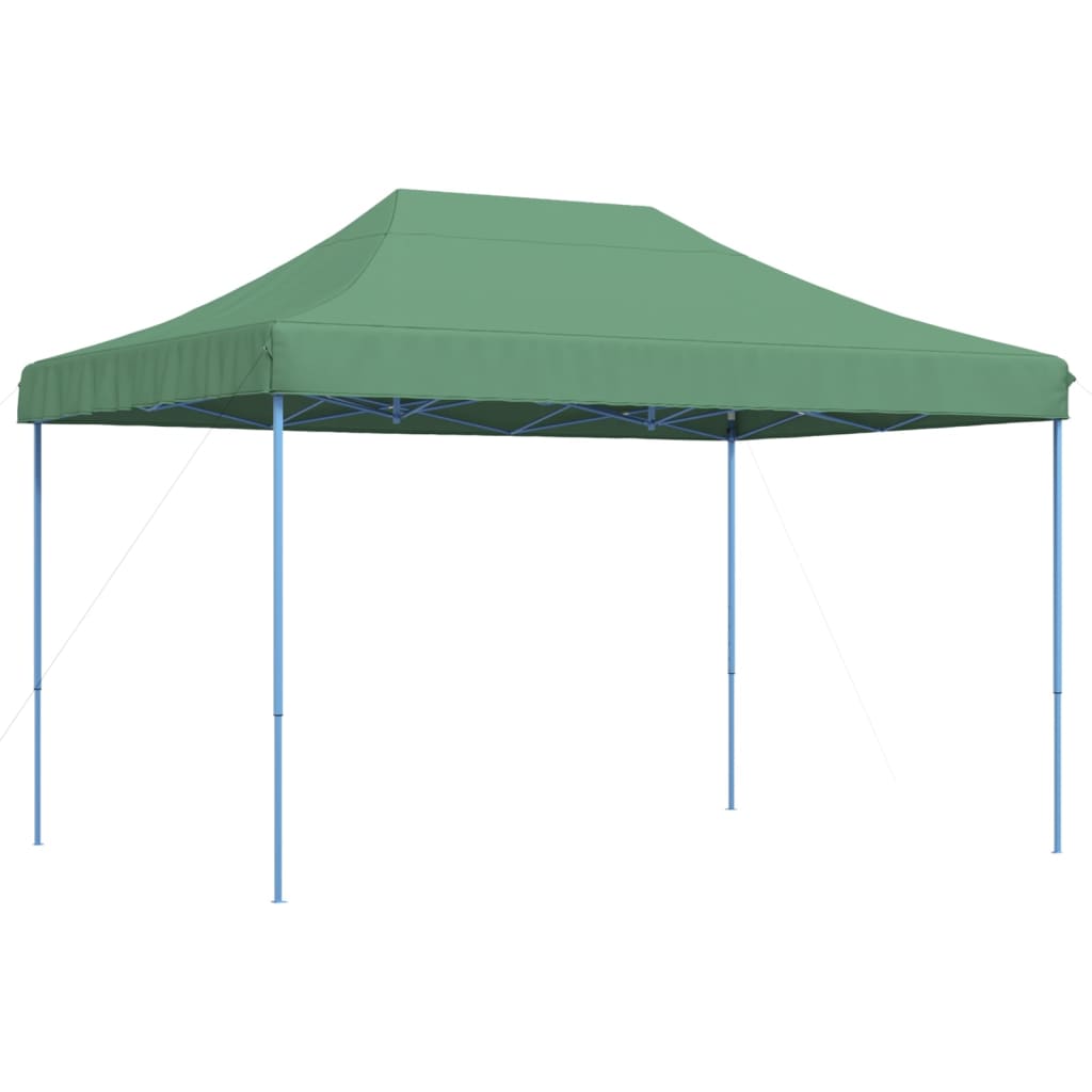 saliekama svinību telts, zaļa, 410x279x315 cm