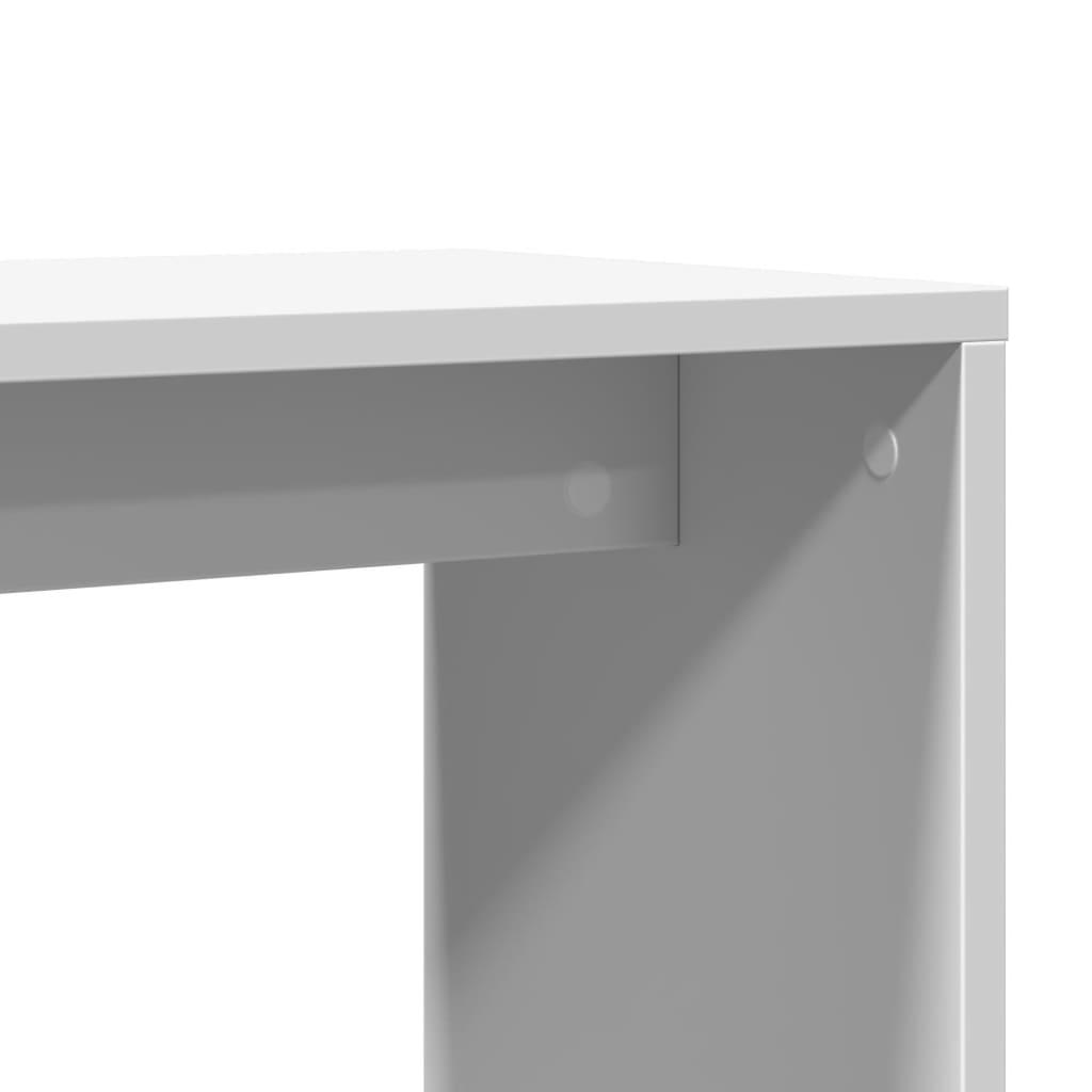 galdiņi, 2 gab., balts, 50x30x50 cm, inženierijas koks