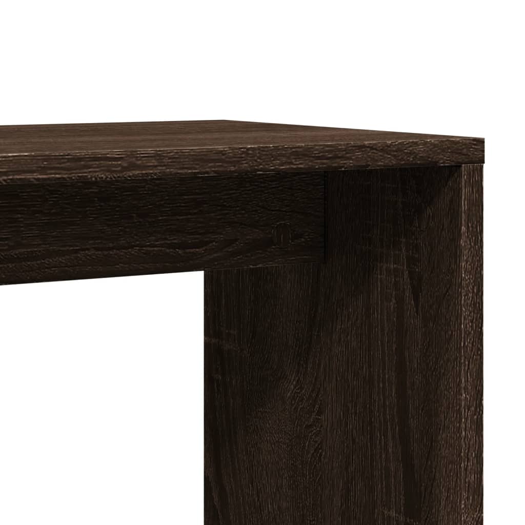 galdiņi, 2 gab., brūna ozola, 50x30x50 cm, inženierijas koks