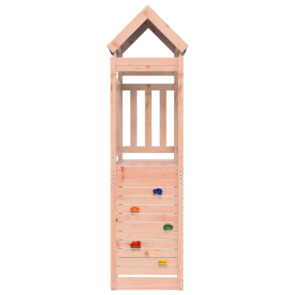 rotaļu tornis, klinšu siena, 110,5x52,5x215cm Duglasa masīvkoks