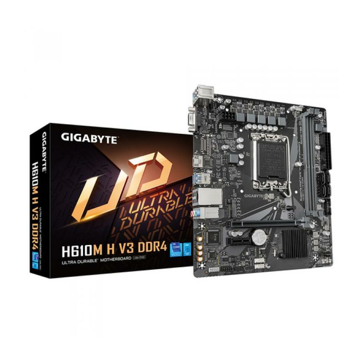 Материнская плата Gigabyte H610M H V3 DDR4 LGA 1700