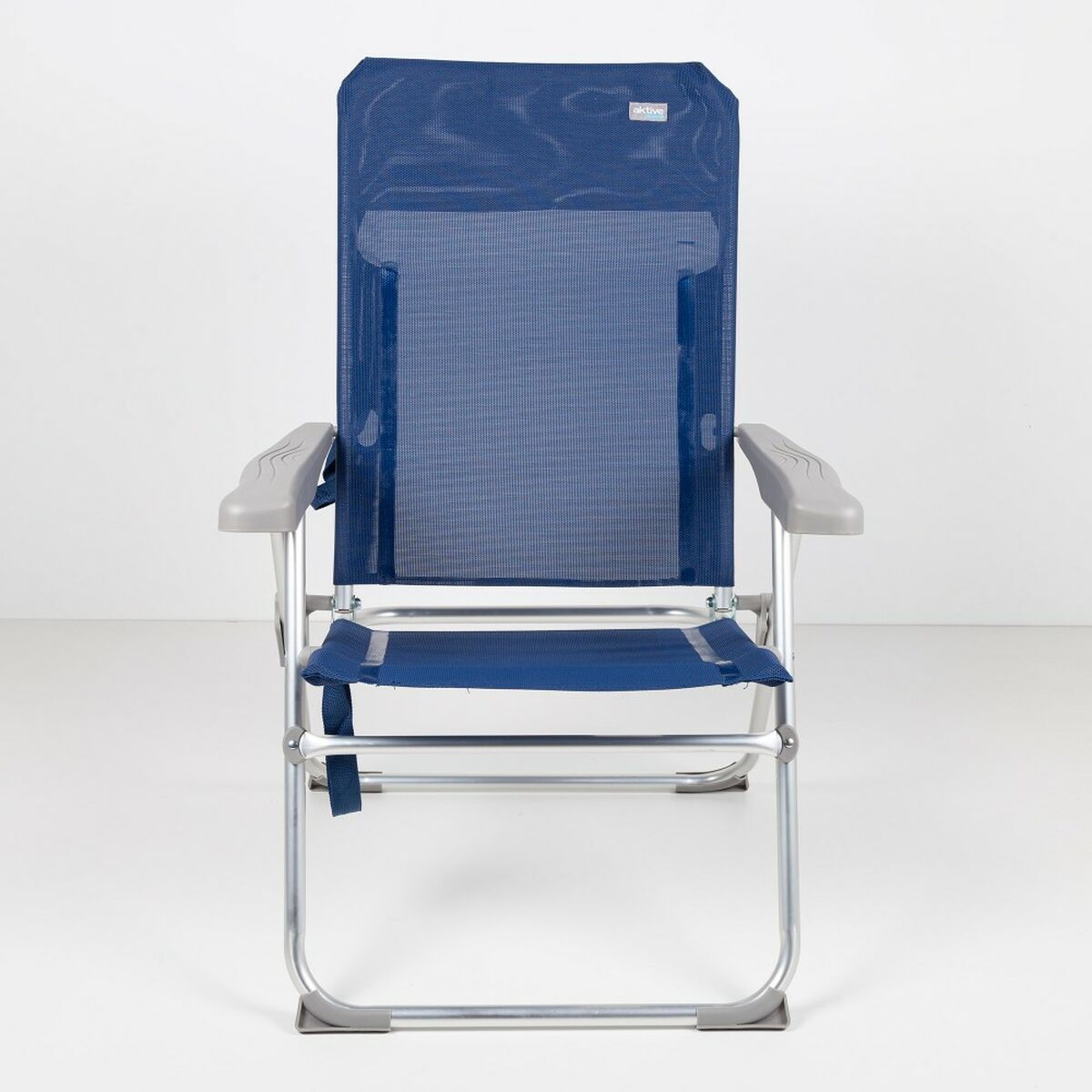 Pludmales krēsls Aktive Tumši Zils 47 x 94 x 60 cm (4 gb.)