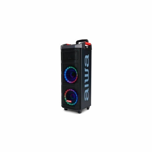 Portable Bluetooth Speakers Aiwa KBTUS-608MKII Black 600 W