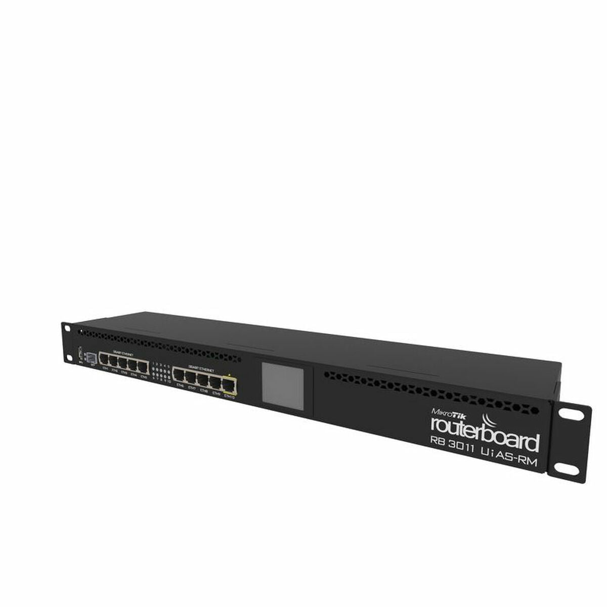 Rūteris Mikrotik RB3011UIAS-RM Gigabit Ethernet Melns