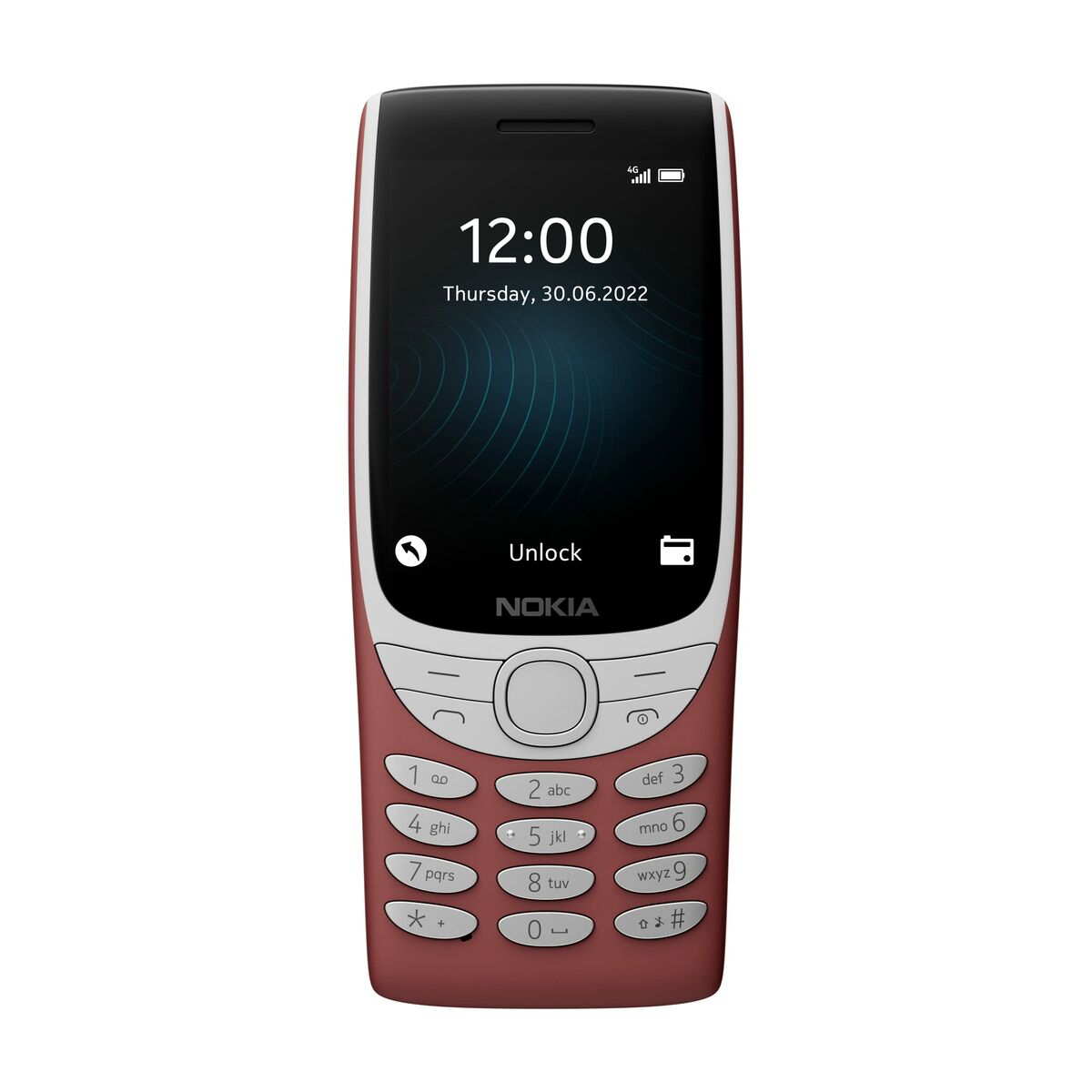 Mobilais telefons Nokia 8210 Sarkans 2,8"
